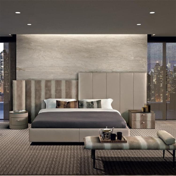 stylish ways to make a bedroom look and feel modern